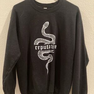 Black Reptile Sweatshirt